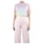 Stella Mc Cartney Rosa bedrucktes T-Shirt – Größe UK 4 Pink  ref.1363583