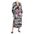 Autre Marque Black snake printed robe - One size Viscose  ref.1363588