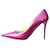Jimmy Choo Pink patent pointed-toe pumps - size EU 39.5 Leather  ref.1363593