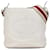 Borsa a secchiello Prada Vitello Phenix con logo bianco Crudo Pelle Vitello simile a un vitello  ref.1363706