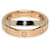Cartier Gold 18K Rose and White Gold 3 Diamonds Double Band Love Ring Golden Metal Pink gold  ref.1363716