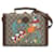 Gucci Brown x Disney GG Supreme Donald Duck Savoy Vanity Case Beige Leather Cloth Pony-style calfskin Cloth  ref.1363798