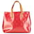Louis Vuitton Red Monogram Vernis Reade PM Leather  ref.1363804