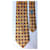 Hermès Cravatte Marrone Seta  ref.1363889