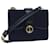 GUCCI Micro GG Canvas Shoulder Bag Navy Auth 73031 Navy blue  ref.1363927