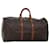 Louis Vuitton Monogram Keepall 55 Boston Bag M41424 LV Auth 73263 Cloth  ref.1364034