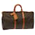 Louis Vuitton Monograma Keepall 50 Boston Bag M41426 Autenticação de LV 71111 Lona  ref.1364042