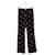 Zadig & Voltaire Straight velvet pants Black  ref.1364075