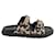 Dior Leather sandals Beige  ref.1364087