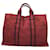 Hermès Fourre Tout Red Cloth  ref.1364537