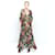 Autre Marque Raey Chrysanthemum print elasticated-waist silk dress Multiple colors  ref.1364925