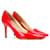 Jimmy Choo heels Red Leather  ref.1365002