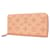 Louis Vuitton Portefeuille zippy Pink Leather  ref.1365399