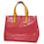 Louis Vuitton Reade Rosso Pelle verniciata  ref.1365462