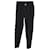 Pantaloni sportivi da jogging con fettuccia Givenchy in poliestere nero Cotone  ref.1365485