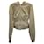 Autre Marque Dion Lee Layered Corset Hoodie in Olive Organic Cotton Green Olive green  ref.1365490