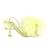 Sandalias de lunares con detalle de plumas Bottega Veneta en piel de cordero amarilla Amarillo Cuero  ref.1365549