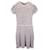 Valentino Garavani Valentino Pleated Dress in White Cotton  ref.1365551