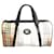 Burberry Haymarket Check Canvas Boston Bag Canvas Travel Bag in Good condition Cloth  ref.1365624