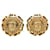 Dior CD Logo Clip On Earrings Metal Earrings in Good condition  ref.1365708