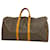 Louis Vuitton Keepall 55 Brown Cloth  ref.1365916