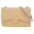 Classique Chanel Timeless Cuir Beige  ref.1365983