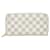 Louis Vuitton Portefeuille zippy White Cloth  ref.1366103