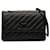 Chanel Black CC Diagonal Quilted Calfskin Single Flap Leather Pony-style calfskin  ref.1366157