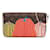 Louis Vuitton Brown x Yayoi Kusama Monogram Pumpkins Pochette Felicie Cloth  ref.1366169
