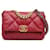 Chanel Red Medium Lambskin 19 Flap Leather  ref.1366178