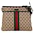 Gucci Brown GG Canvas Crossbody Bag Castaño Beige Becerro Paño  ref.1366184