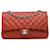 Chanel Red Medium Classic Caviar Double Flap Leather  ref.1366195
