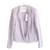 Veste en tweed de coton lilas IRO Shavani Polyester Violet  ref.1366305