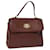 Autre Marque Burberrys Hand Bag Leather Brown Auth bs13911  ref.1366380