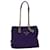 PRADA Chain Shoulder Bag Nylon Purple Auth 72859  ref.1366459