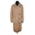 Max Mara leather trim coat Beige  ref.1366559