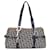 Christian Dior Charms Boston Monogram Shoulder Bag Blue Cotton  ref.1366768