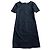 Vestido Chanel preto de lã com mangas curtas