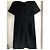 Vestido Chanel preto de lã com mangas curtas - vista 3