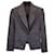Brunello Cucinelli Pinstripe Blazer Jacket in Grey Wool  ref.1366812