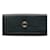 Céline Celine Leather Circle Logo Long Wallet Black in Very Good Condition  ref.1366870