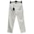 Massimo Dutti jeans Coton Blanc  ref.1366974