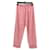 Autre Marque Pantaloni, leggings Rosa Cotone  ref.1367003