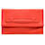 Hermès Orange Evercolor Pliplat Clutch Leather Pony-style calfskin  ref.1367146