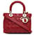 Dior Sacs à main Cuir Veau façon poulain Rouge  ref.1367153