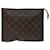 Louis Vuitton Clutch bags Brown Cloth  ref.1367365