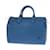 Speedy Louis Vuitton Bolsas Azul Couro  ref.1367390