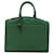 Louis Vuitton Handbags Green Leather  ref.1367426