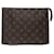 Louis Vuitton Clutch bags Brown Cloth  ref.1367520