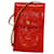 Louis Vuitton Bolsos de embrague Roja Charol  ref.1367571